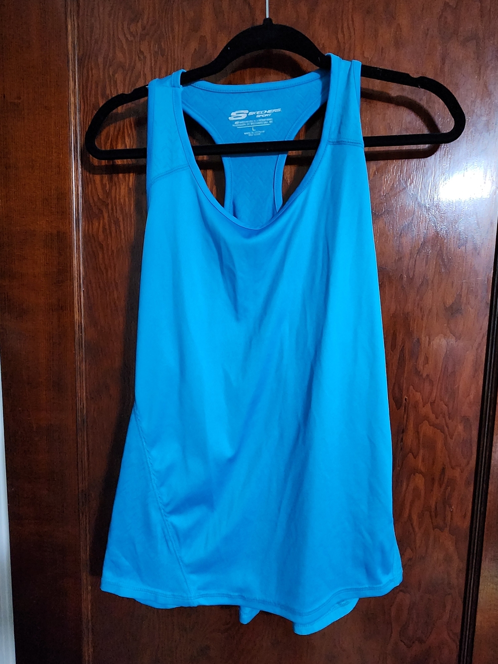 Skechers Women’s Atomic Blue Racerback Activewear Tank XL